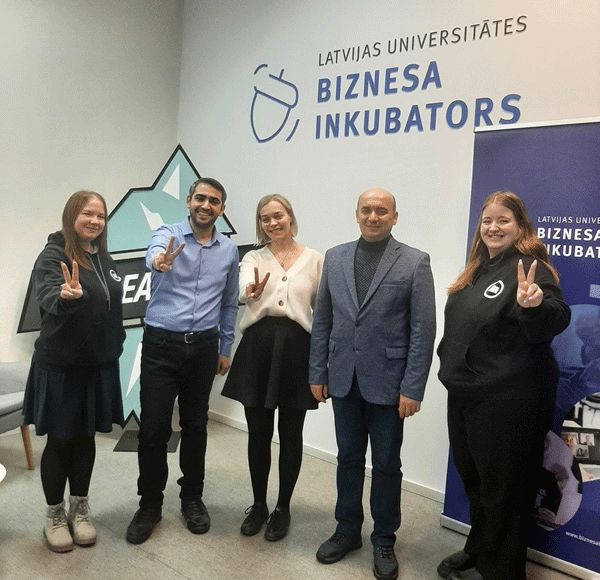 UNEC əməkdaşları Latviya Universitetində təcrübə keçiblər-FOTO