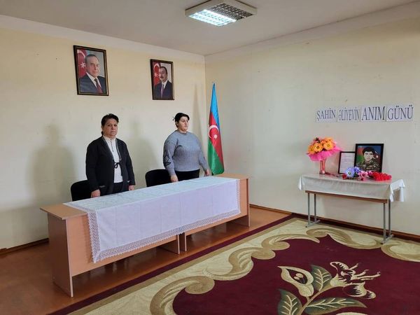 Astara məktəbində qəhrəman şəhidin anım günü-FOTOLAR