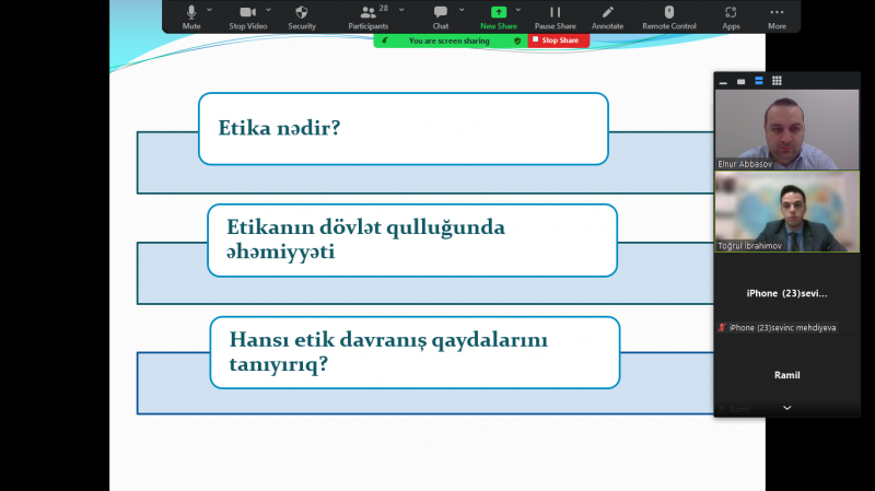 Elm və Təhsil Nazirliyinin 120 əməkdaşı üçün təlim keçirilib