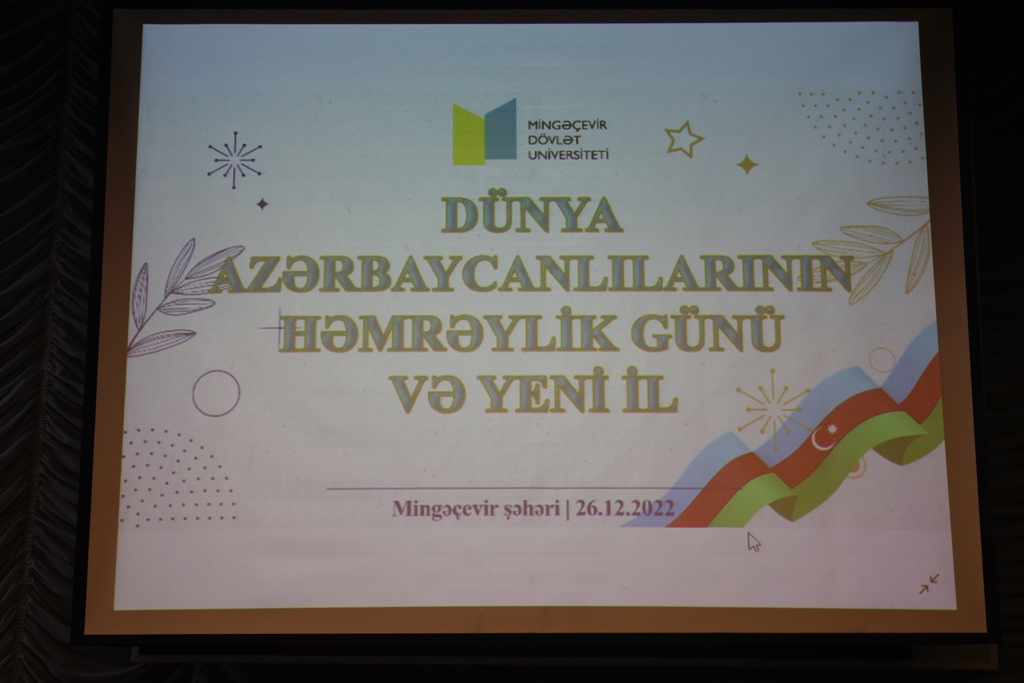  MDU-da Həmrəylik Günü və Yeni il bayramı münasibətilə tədbir keçirilib-FOTO 