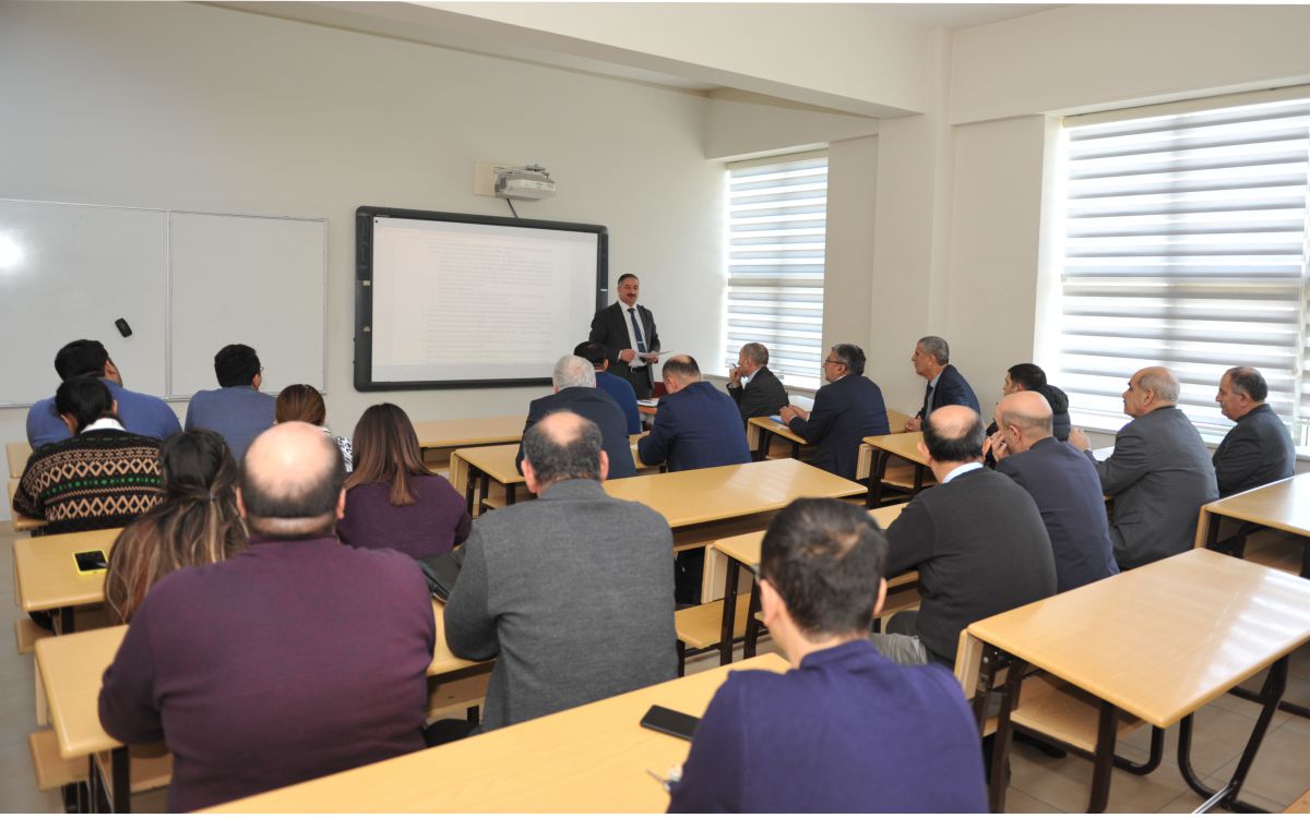 İmtahan sessiyası ilə bağlı məlumatlandırma tədbiri keçirilib-BMU
