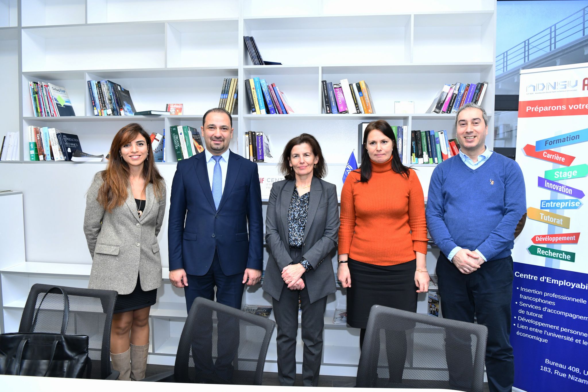 Fransanın Azərbaycana yeni təyin olunmuş səfiri UFAZ-da 