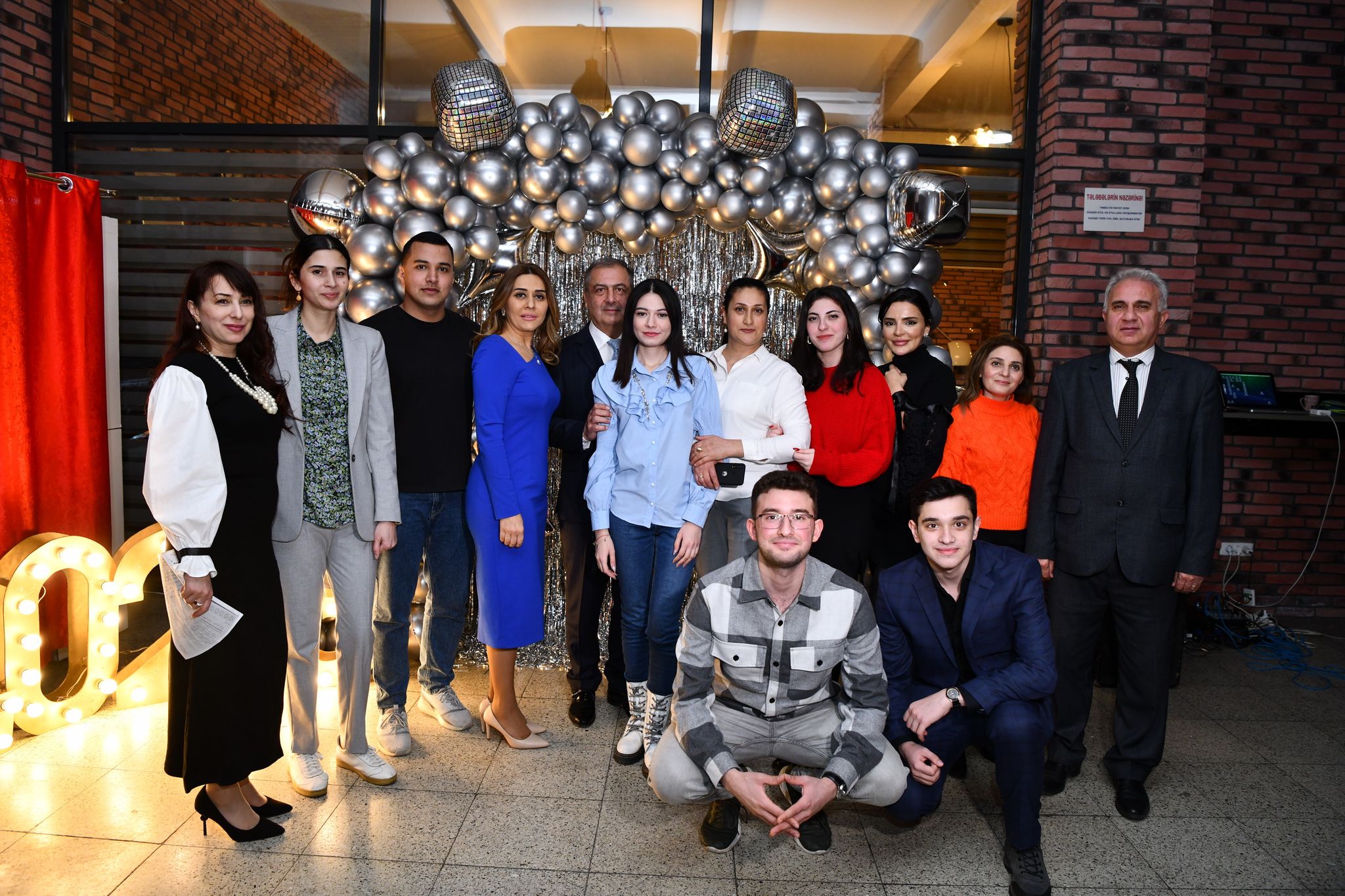 ADNSU-da əncnəbi tələbələr Yeni il bayramını qeyd ediblər