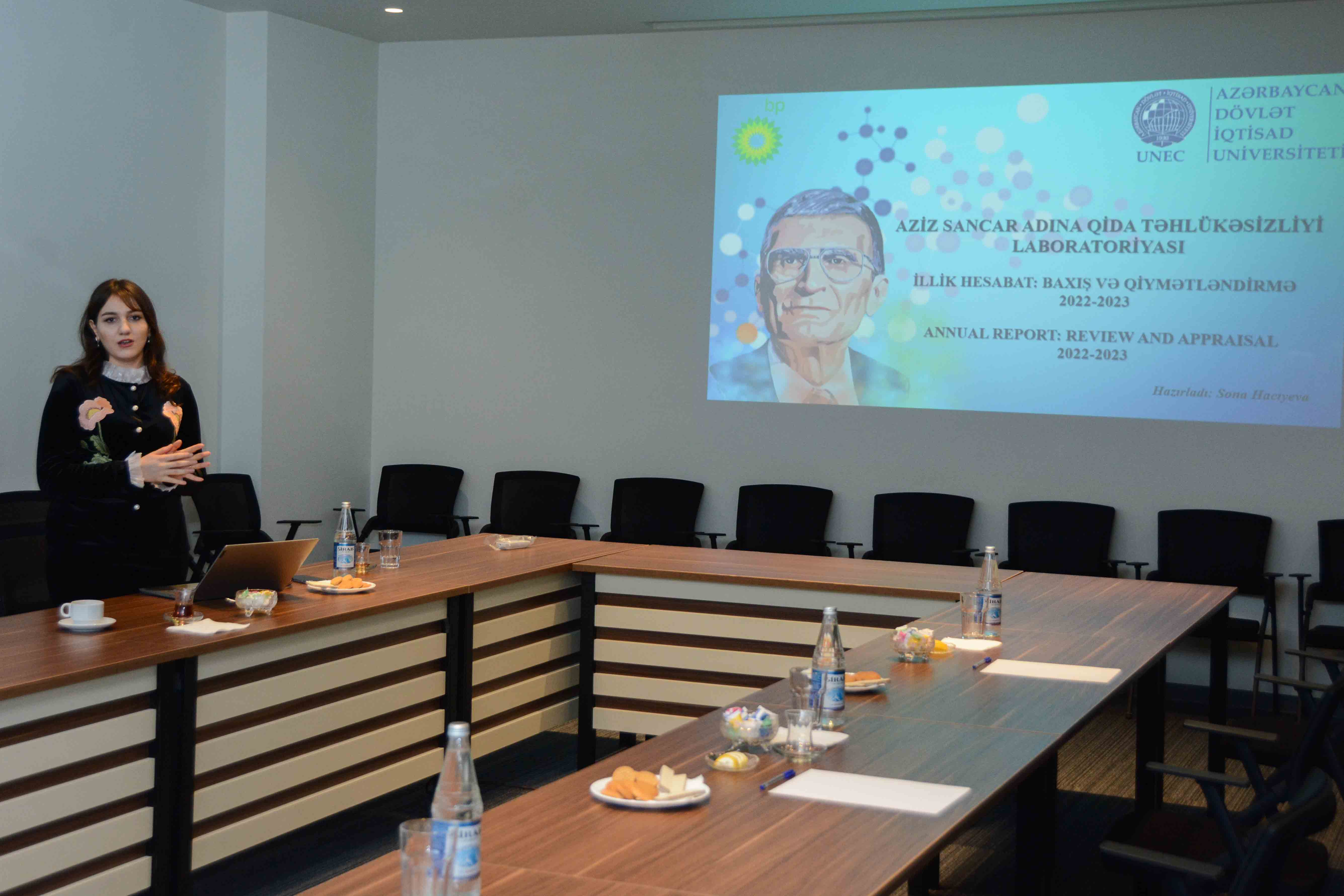Aziz Sancar adına Qida Təhlükəsizliyi Laboratoriyasının fəaliyyəti ilə bağlı təqdimat keçirilib.