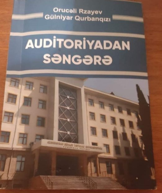 UNEC-in Zaqatala filialının şəhid və döyüşçü tələbələrinə həsr olunan kitabın təqdimatı olub