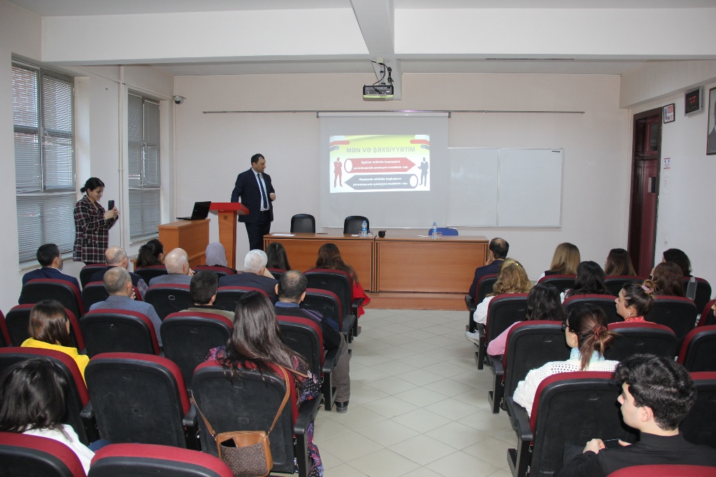 “Akademik və işgüzar mühitdə şəxsiyyət faktoru” adlı seminar-BMU
