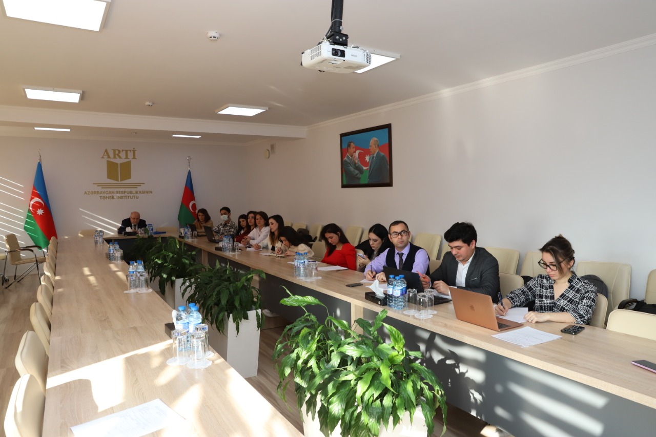 “Humanitar elmlər üzrə problem şurası üçün sənədlərin hazırlanması və illik fərdi iş planının tərtibi” adlı seminar
