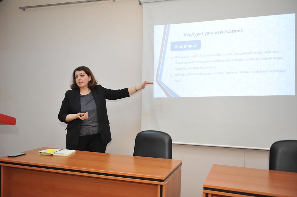 BMU-da səmərəli monitorinq sistemi və qiymətləndirmə meyarları ilə bağlı təlim keçirilib