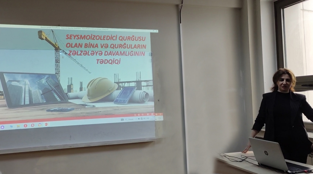 Bina və qurğuların zəlzələyə davamlılığı haqqında elmi seminar 