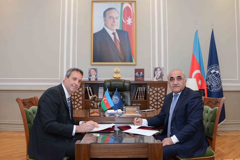 UNEC İsrailin dövlət kolleci ilə əməkdaşlıq edəcək