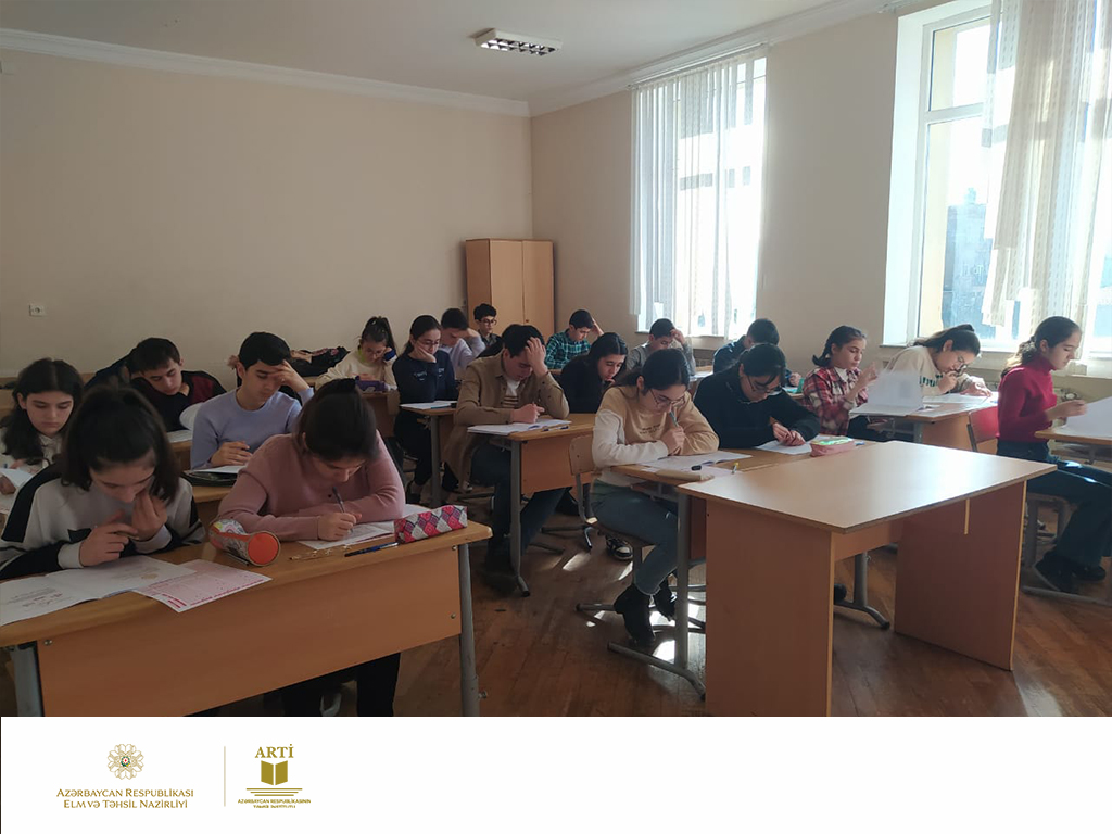 Biologiya fənnindən beynəlxalq olimpiadalara hazırlıq dərsləri davam edir