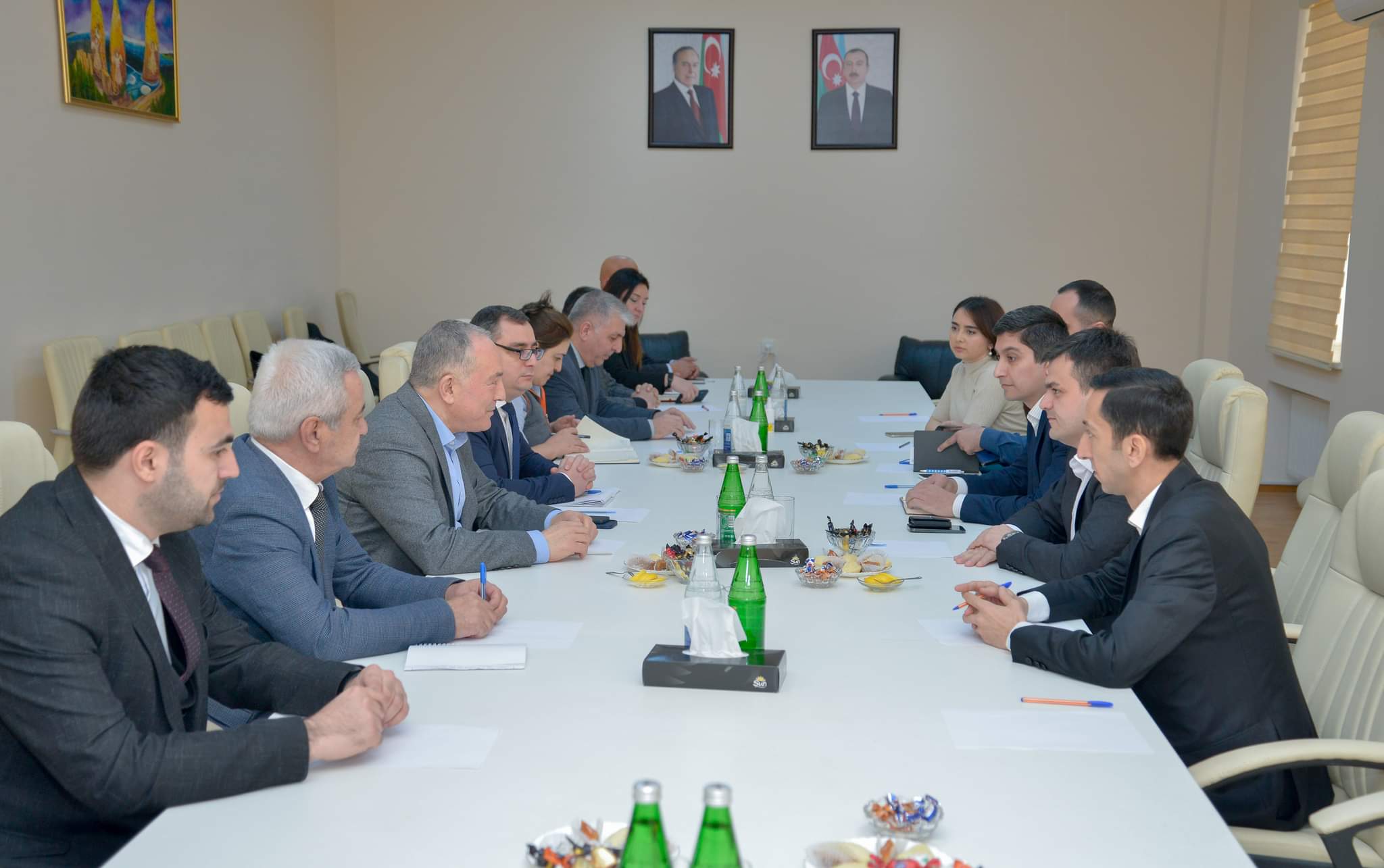 Abşeron Logistka Mərkəzinin rəhbərliyi AzTU-da...