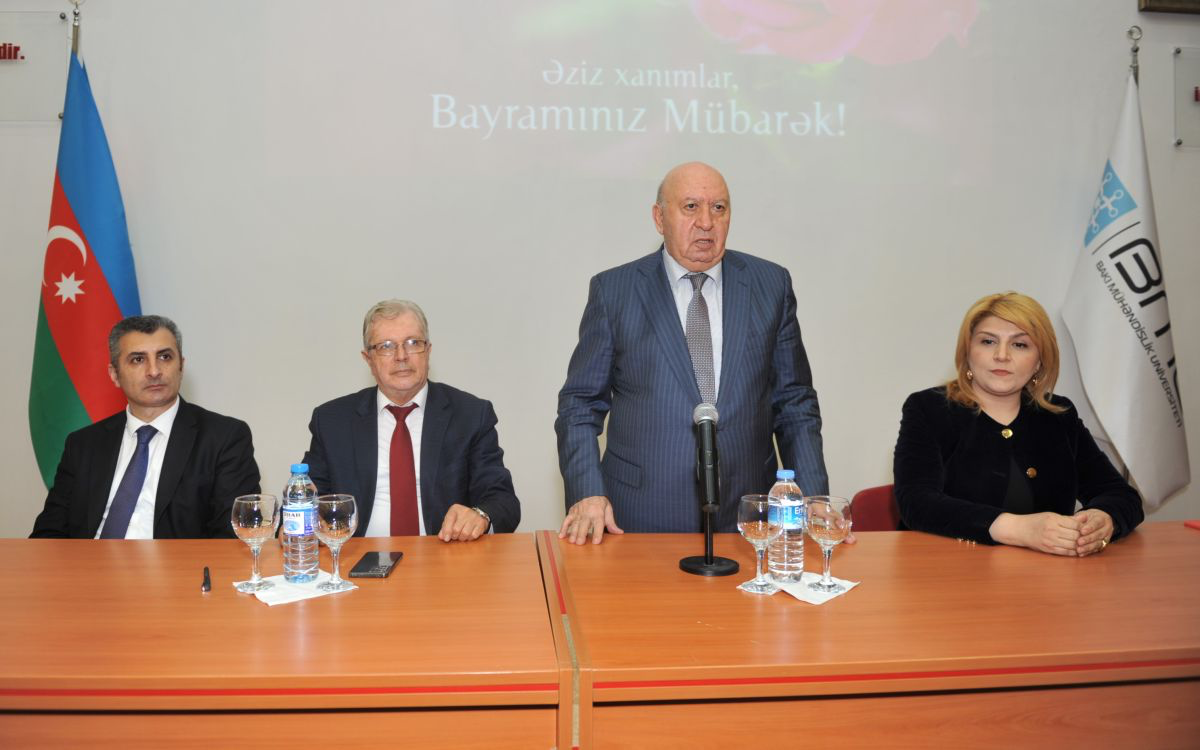 BMU-da 8 Mart münasibətilə tədbir keçirilib