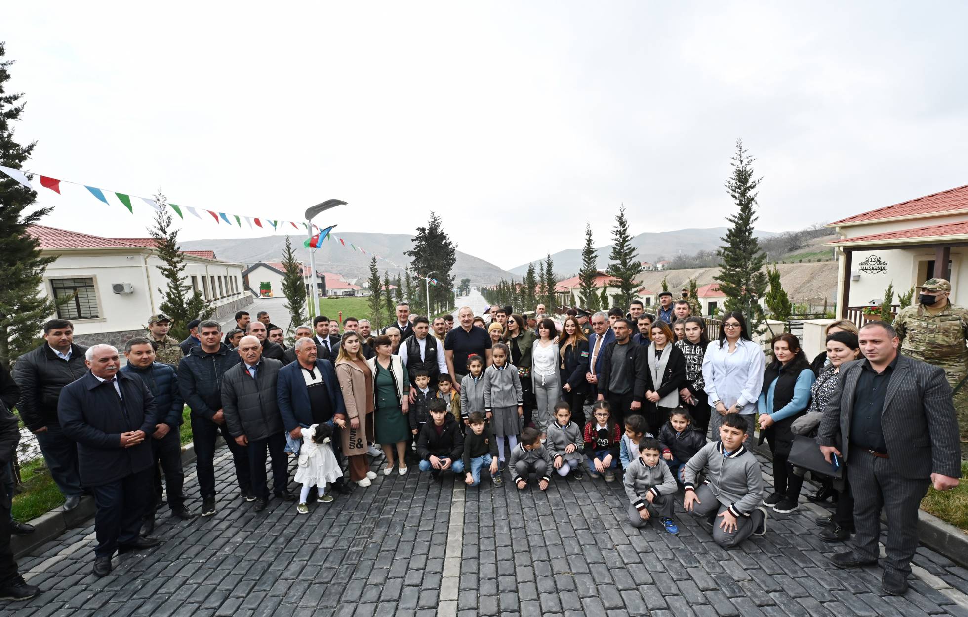 Talış kəndində 78 şagird yerlik məktəb binası tikilib