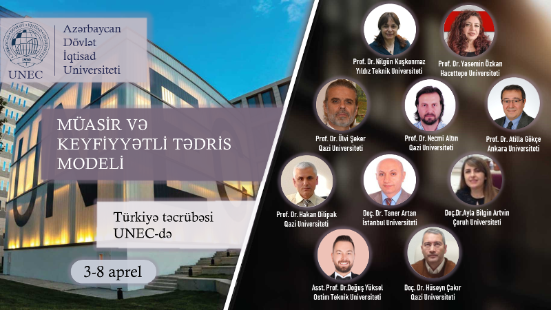 Türk professorlar UNEC-də təlim keçəcək