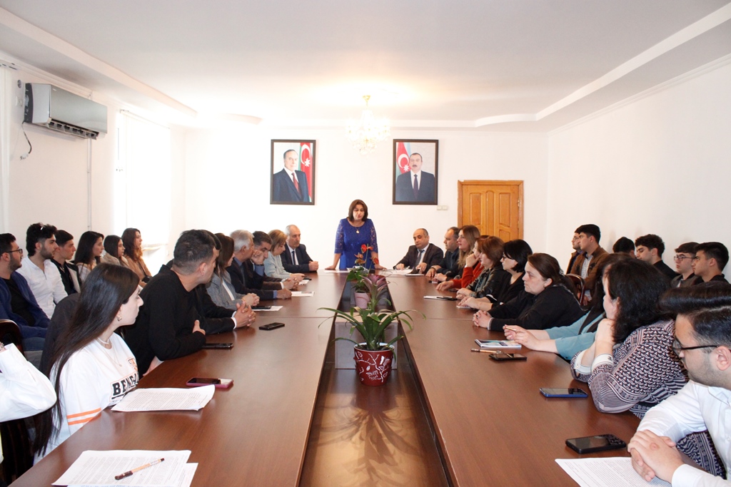 MDU tələbələri ilə növbəti elmi konfrans keçirilib