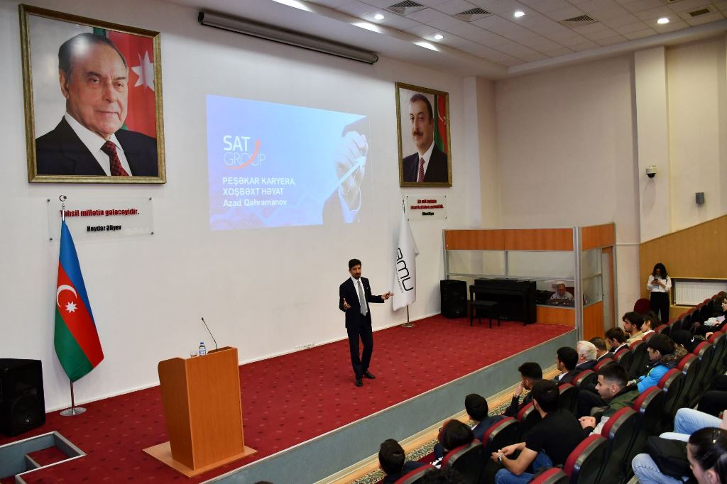 BMU-da seminar: “Peşəkar karyera, xoşbəxt həyat”