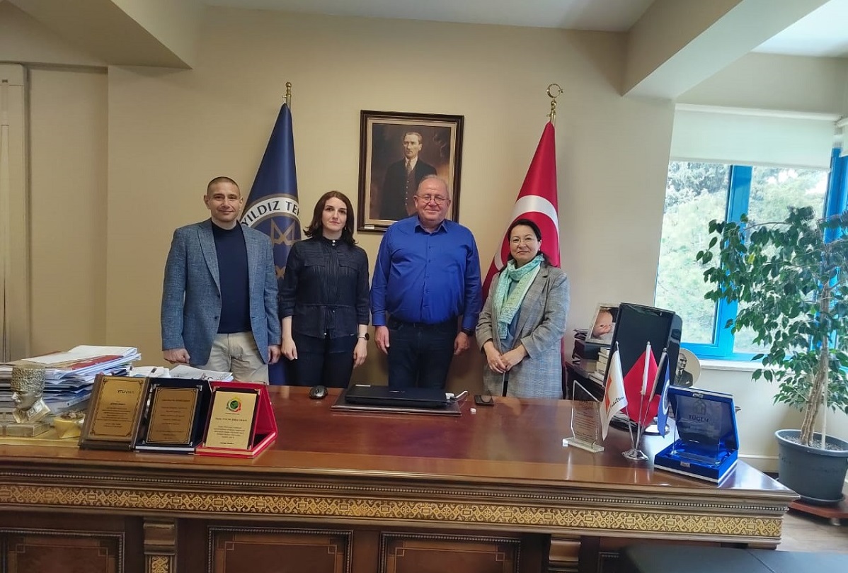 AzMİU əməkdaşları Yıldız Texniki Universitetində olublar