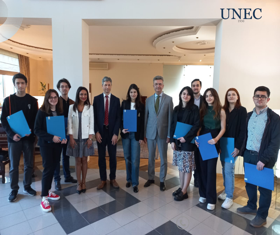 UNEC-in 9 tələbəsi Almaniyanın DAAD təqaüdünün qalibi olub