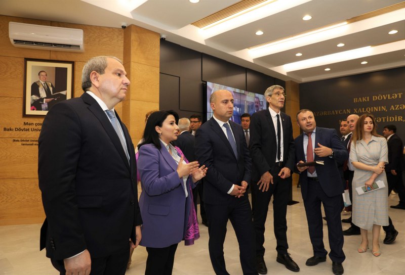 BDU-da Heydər Əliyev muzeyi və lektoriyasının açılışı olub