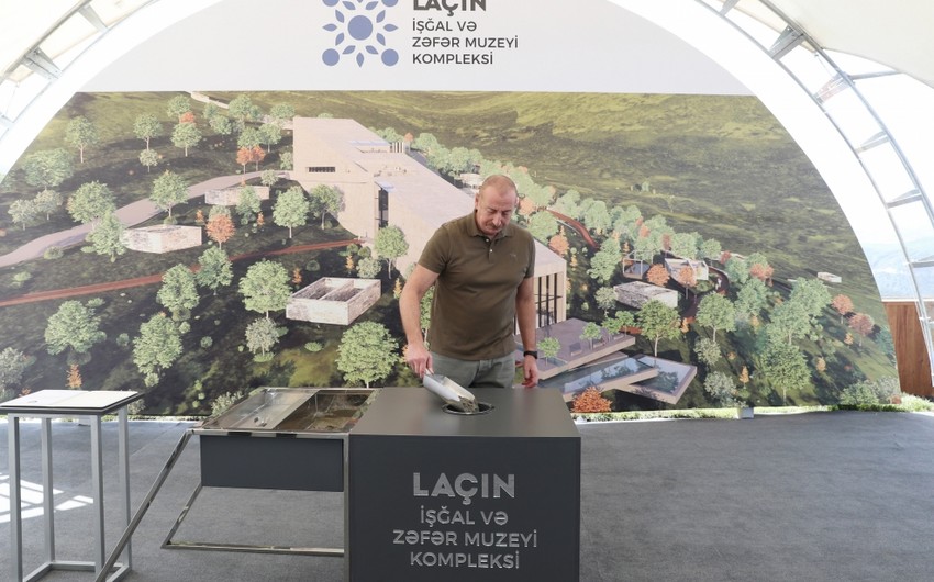 Laçında İşğal və Zəfər Muzeyi Kompleksinin təməli qoyulub