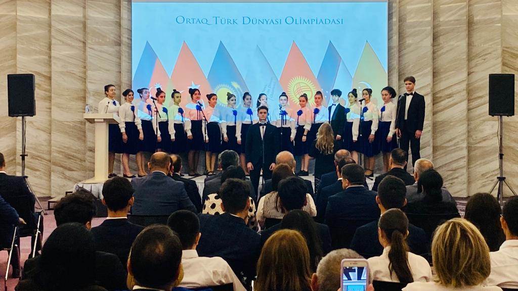 Ortaq Türk Dünyası Olimpiadasının qalibləri mükafatlandırılır