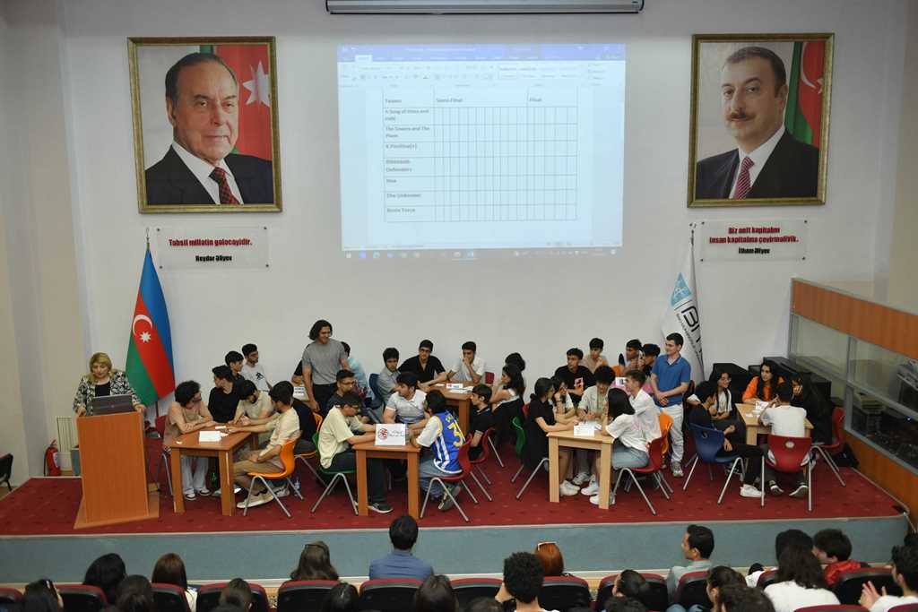 Tələbələr arasında bilik yarışı keçirilib