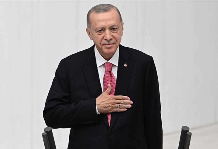 Ərdoğanın andiçmə mərasimi keçirildi - İlham Əliyev də iştirak etdi