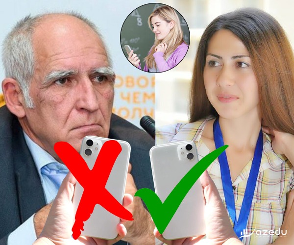 Şagirdlərin telefon sevdası: valideyn “işlət” deyir, ekspert isə... - Kim haqlıdır?