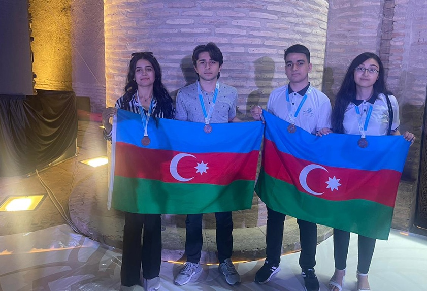 Şagirdlərimiz Beynəlxalq Olimpiadada uğur qazanıblar - ADLAR