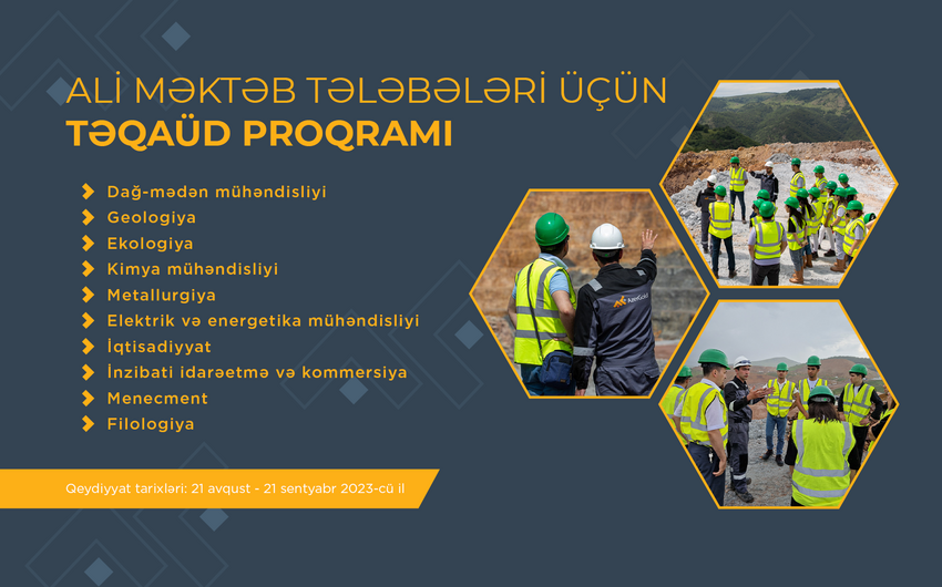 “AzerGold”dan tələbələr üçün “Təqaüd proqramı”...