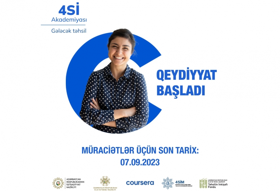 “4Sİ Akademiyası” layihəsi: təlimlərə qeydiyyat başladı