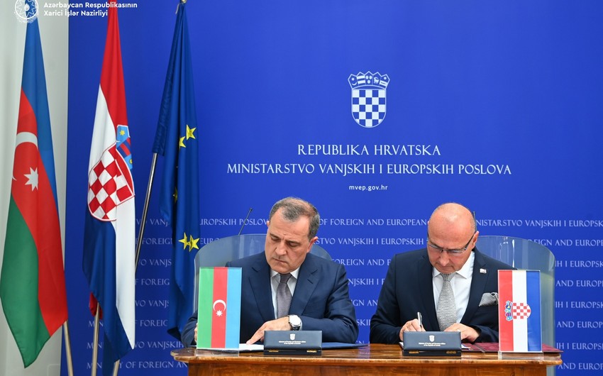 ADA ilə Xorvatiyanın Diplomatik Akademiyası arasında Memorandum