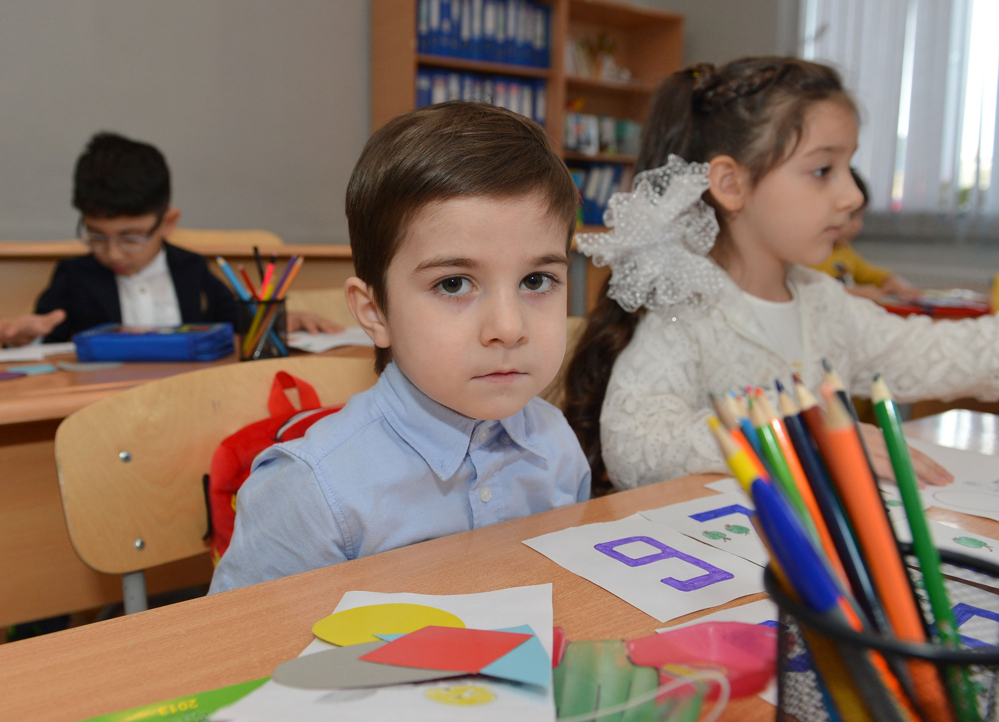 Naxçıvanda birinci sinifə gedən şagirdlərin sayı...