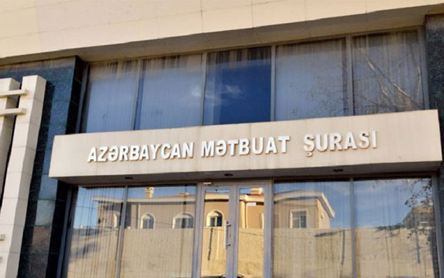Mətbuat Şurası müraciət yayıb