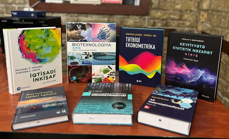 UNEC - in fonduna 200 yeni kitab əlavə olunub