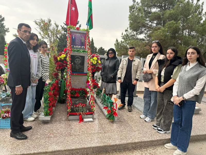 UNEC-in şəhid məzunu Ağaəmi Heybətovun xatirəsi anılıb