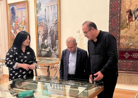 Türkiyəli yazıçılar Ədəbiyyat Muzeyində