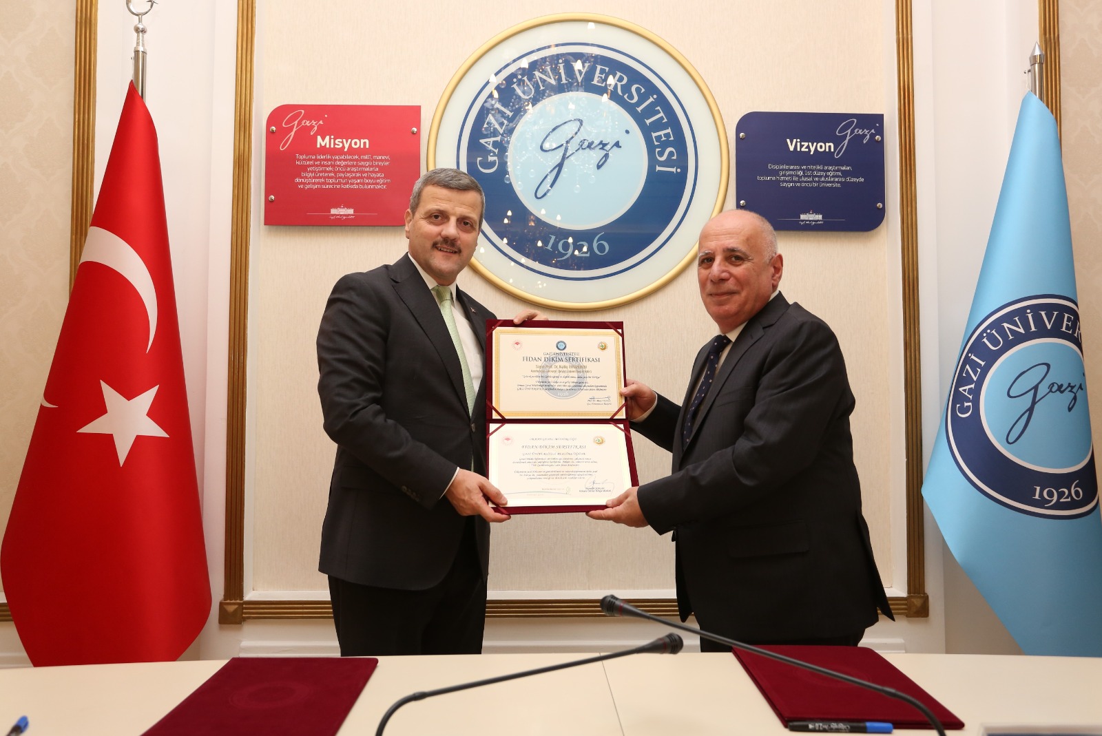 LDU ilə Qazi universiteti arasında əməkdaşlıq...