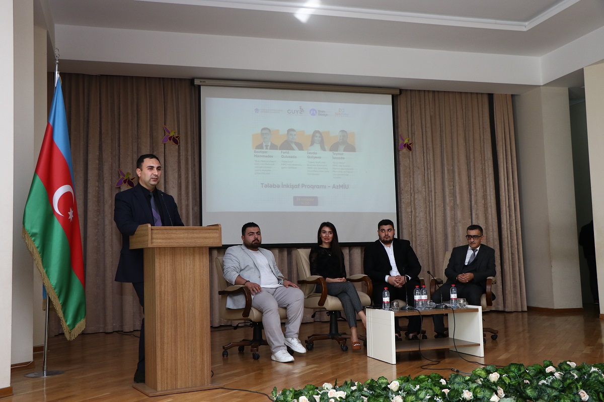 “Tələbə İnkişaf Proqramı – AzMİU” adlı forum keçirilib 
