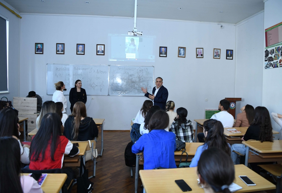 ADNSU-da mühazirə keçirilib