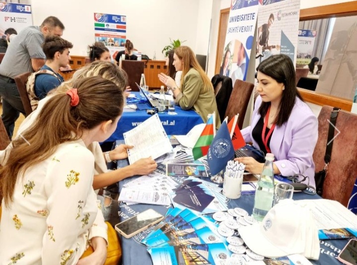 UNEC Albaniyada təhsil sərgisində təmsil olunub
