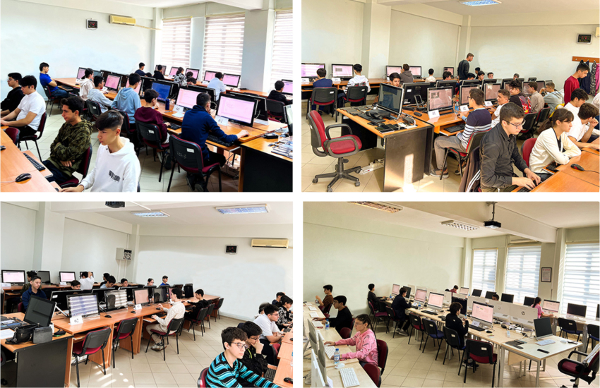 BMU-da informatika fənni üzrə imtahan təşkil olunub