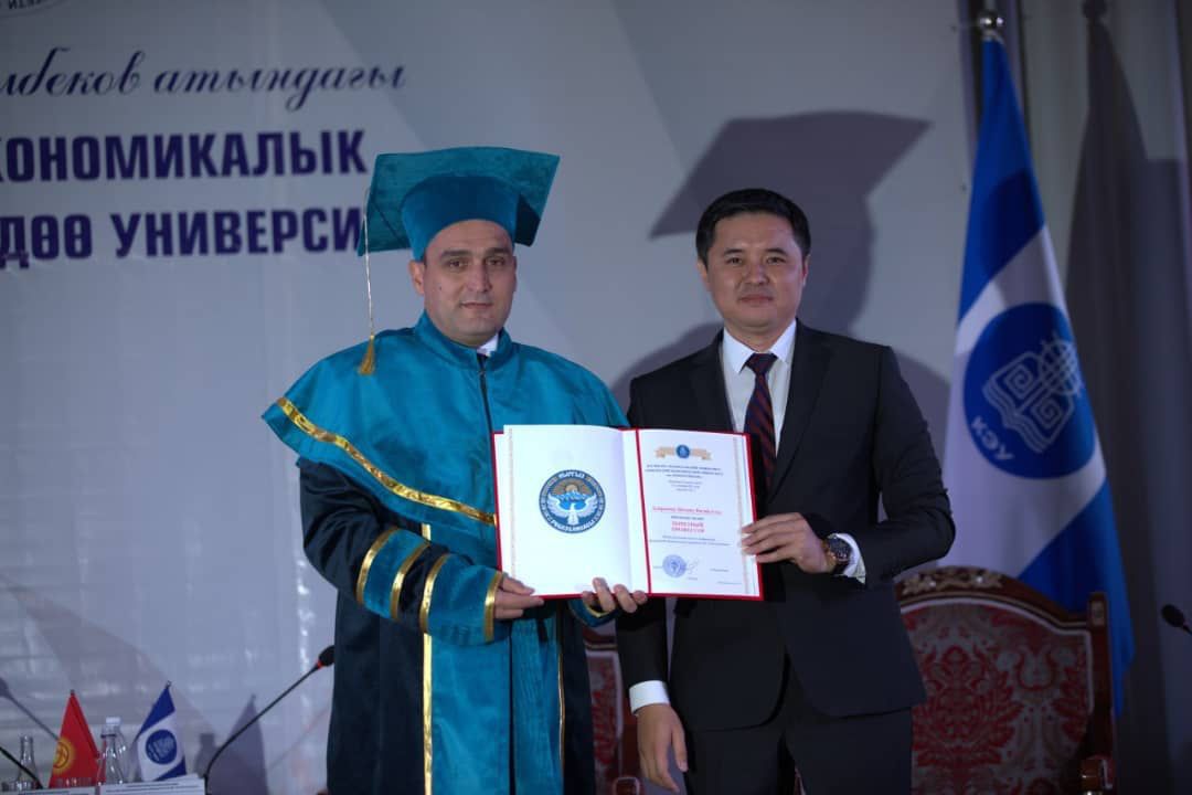 MDU rektoru fəxri professoru adına layiq görülüb