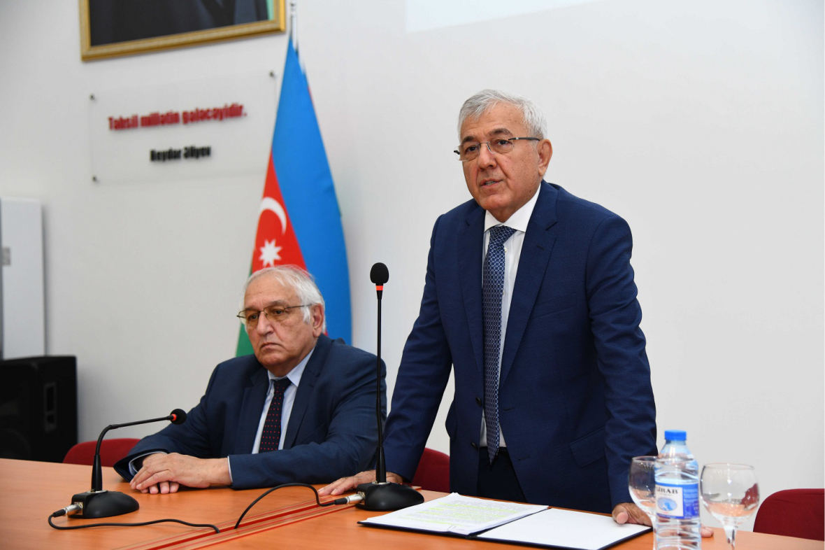 BMU-da azərbaycanlı alimlə görüş keçirilib
