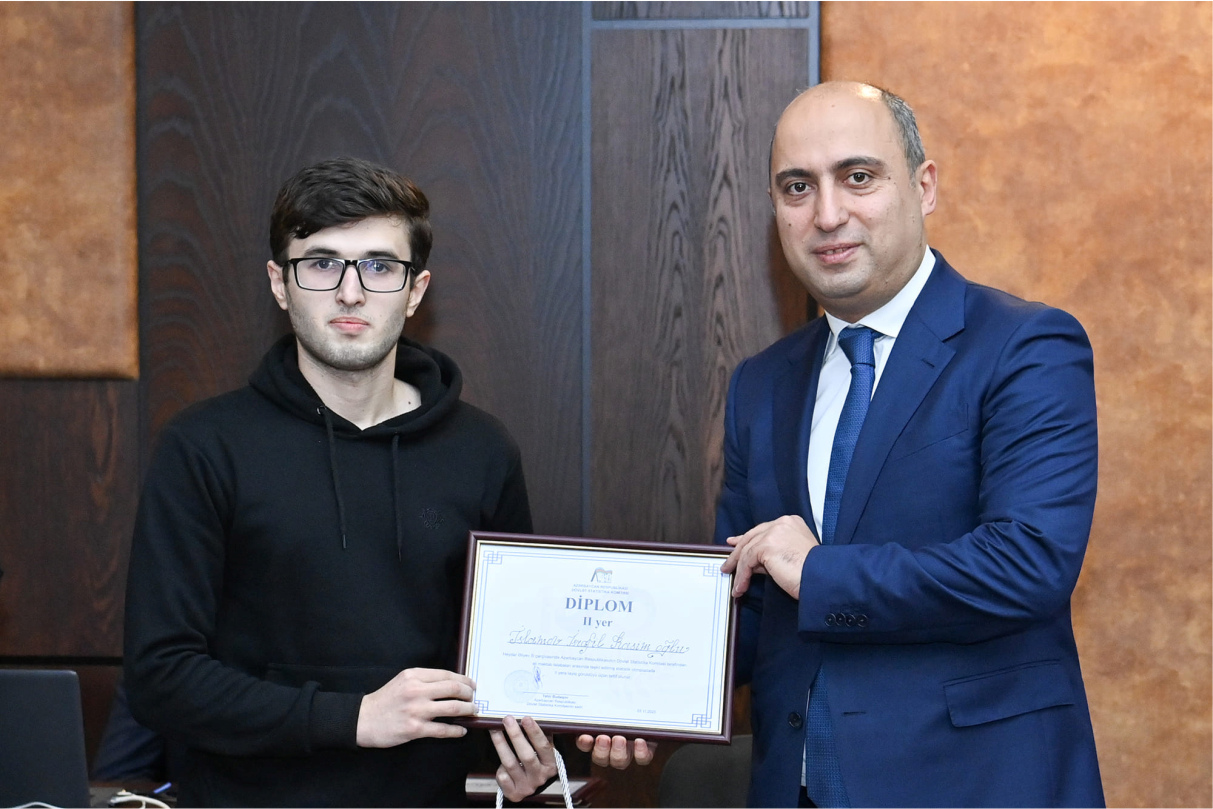BMU tələbəsi “Statistik Olimpiada”nın qalibləri sırasındadır