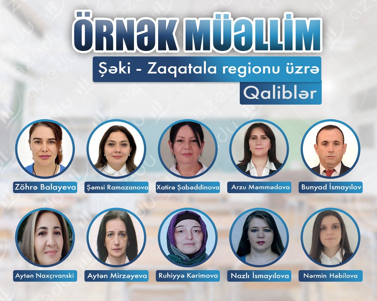 Şəki-Zaqatalanın “Örnək müəllimlər”i