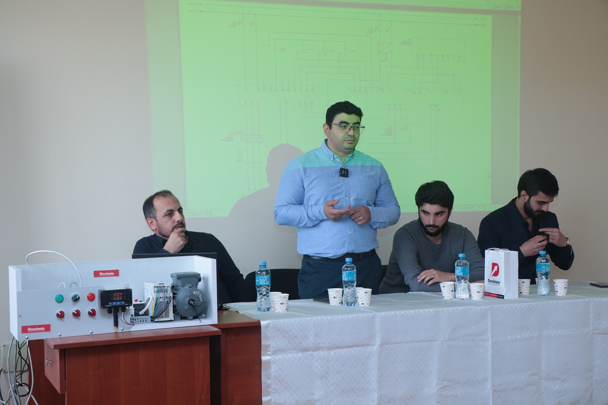 Master-klas: Tələbələr mühərrikin elektrik qidalanması ilə tanışı olublar