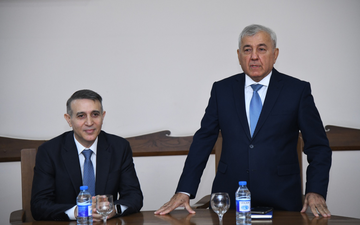 Rektor STP-nin baş icraçı direktoru ilə görüşüb