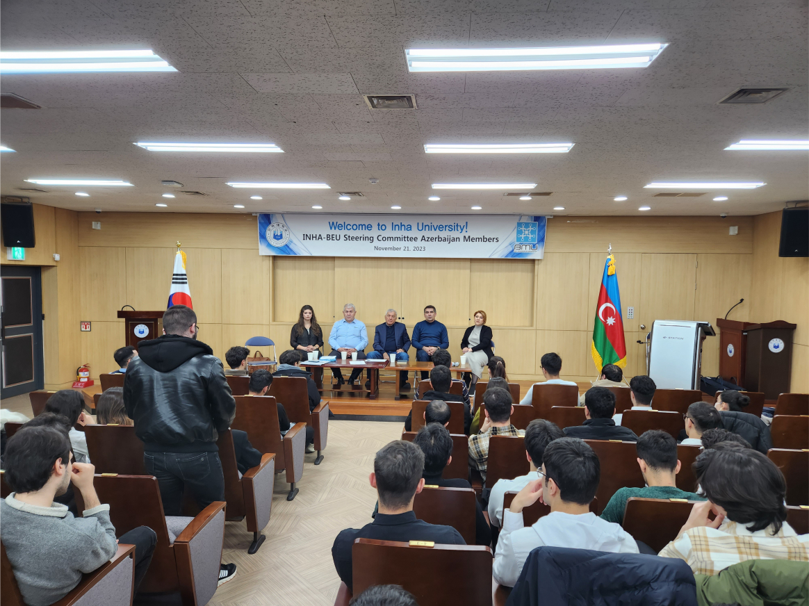 Rektor Koreyada təhsil alan tələbələrlə görüşüb